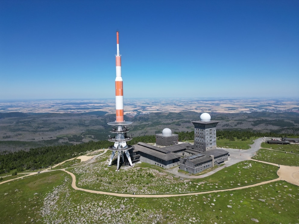 The Brocken is the literal highlight of a hike along the Hexen-Stieg