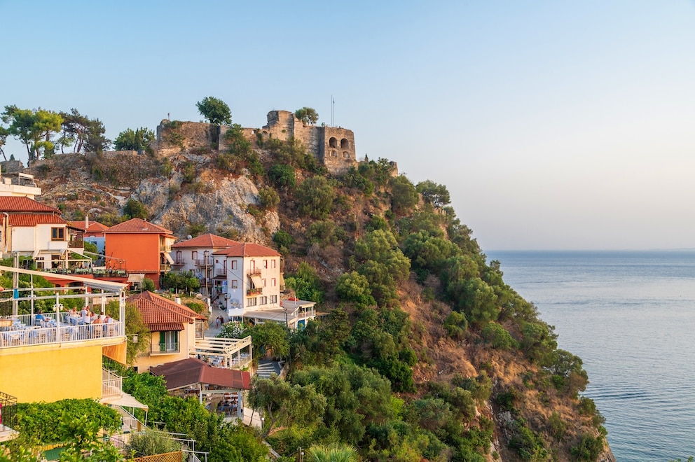 Die Burgruine von Parga ist einen Besuch wert
