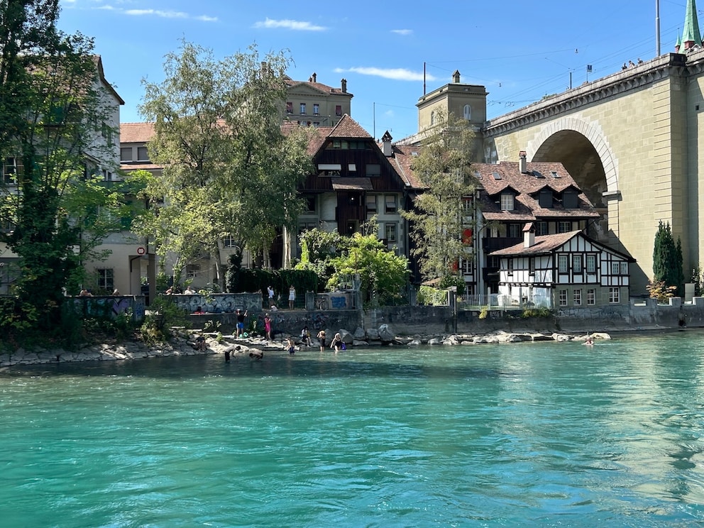 Bern Aare swimming