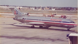 Am 25. Mai 2003 verschwand die Maschine Boeing 727-223 N844AA spurlos von einem Flughafen in Angola. Das Bild zeigt das Flugzeug im Jahr 1981. Foto: Wikimedia Commons/Tô Ngọc Khang / CC-BY-SA-2.0