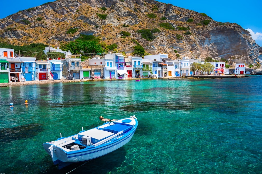 milos greece quietest island