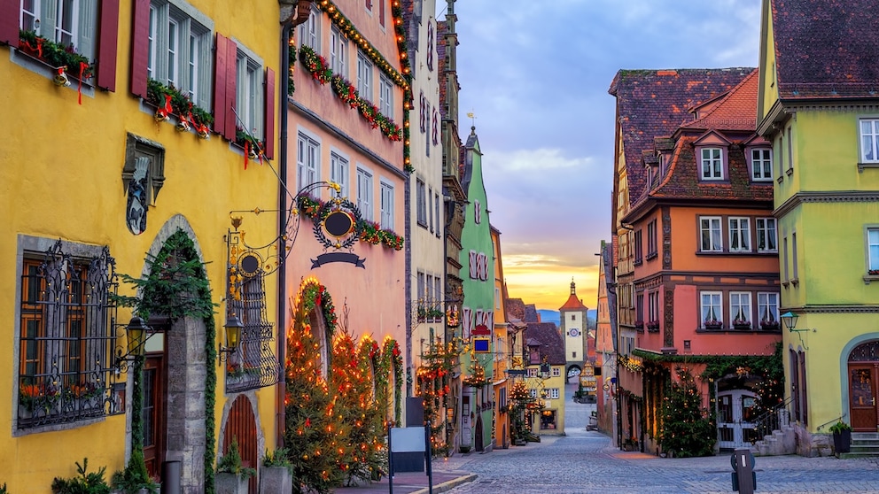 Schönste Städte der Welt Rothenburg ob der Tauber