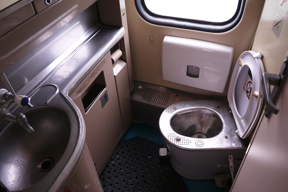 Der Tatort: Eine beliebte Masche beim Schwarzfahren ist das Verstecken auf der Toilette