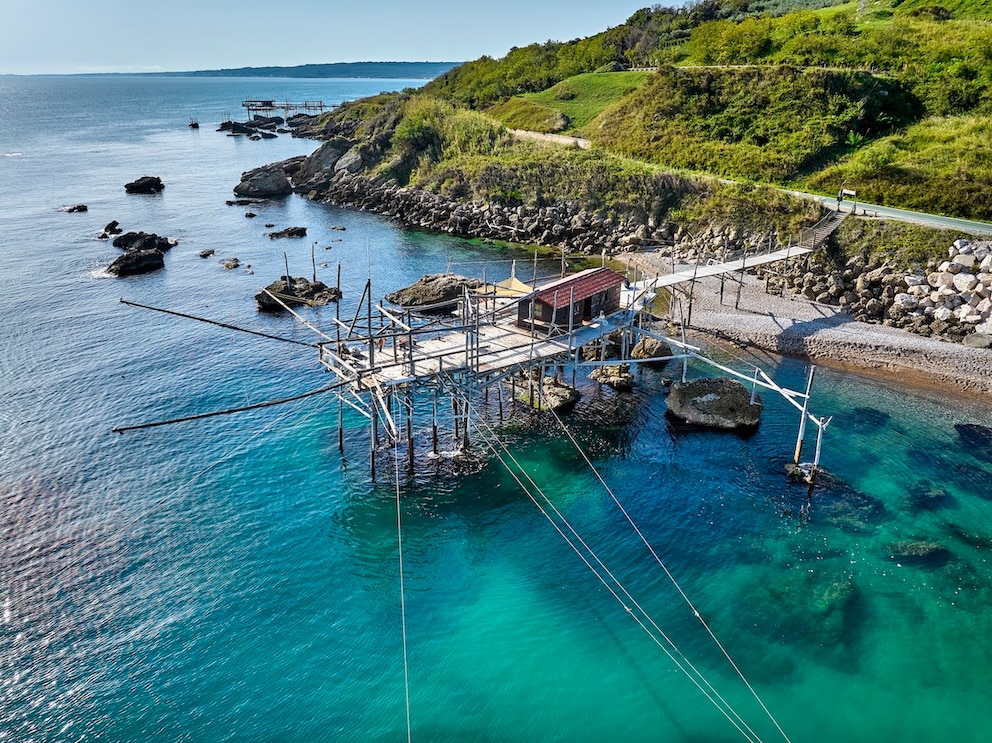 Costa dei Trabocchi Italien