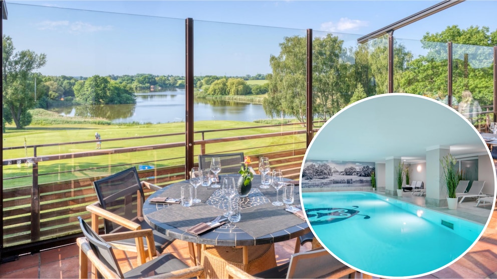 Wellness-Auszeit mit Blick über den Golfplatz