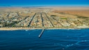 Der Stadtstrand von Swakopmund in Namibia