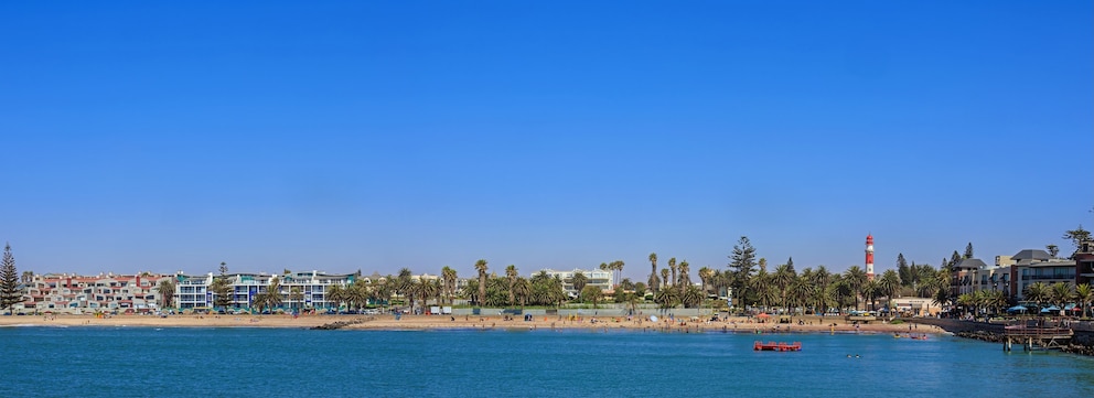 Der Mole Beach von Swakopmund