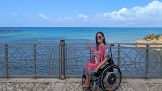 Nora Welsch am Meer