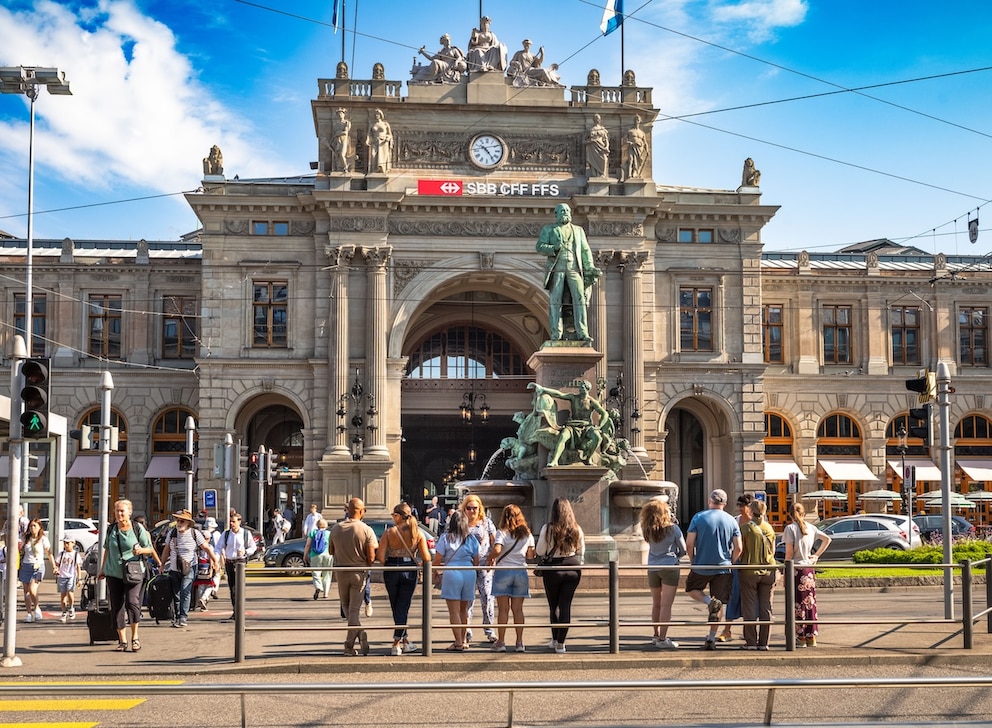 Z&uuml;rcher Hauptbahnhof ist der beste Bahnhof in Europa laut European Railway Station Index