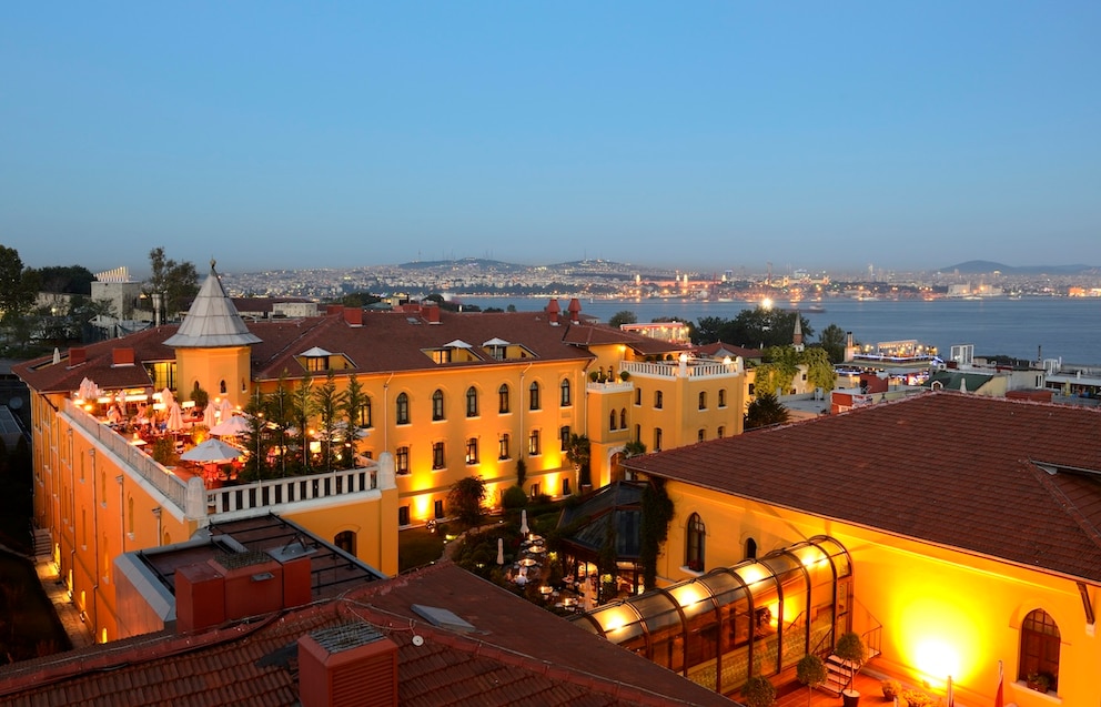 The Four Seasons Istanbul at Sultanahmet boasts its unique architecture