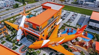 Flugzeug Luxushotel