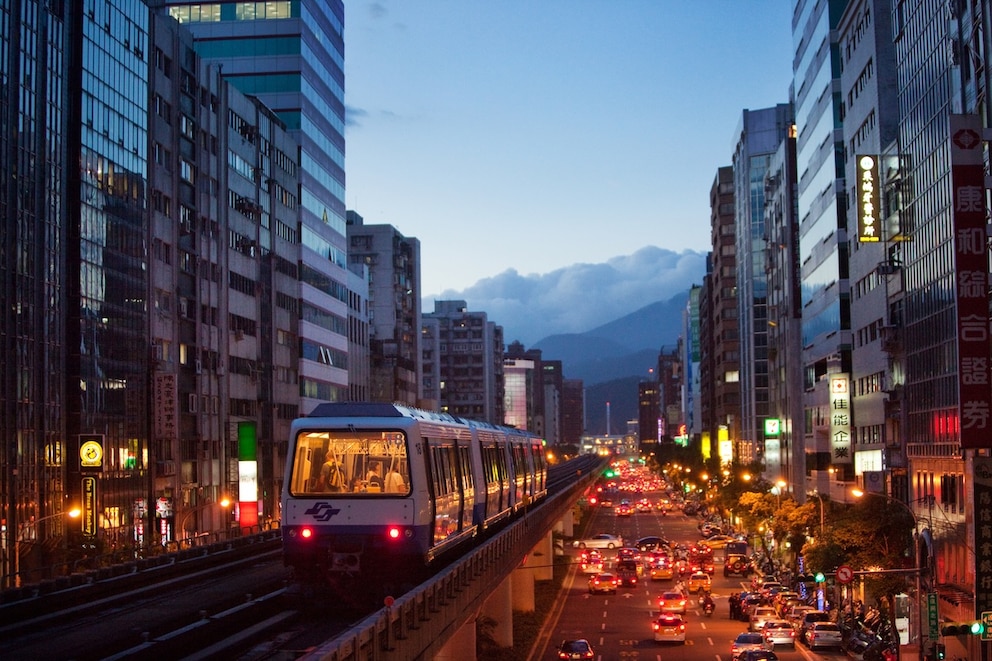 Metro in Taipeh, Taiwan